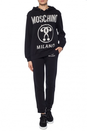 Spodnie dresowe z nadrukowanym logo, zdjęcie 2 Spodnie dresowe z nadrukowanym logo od Moschino